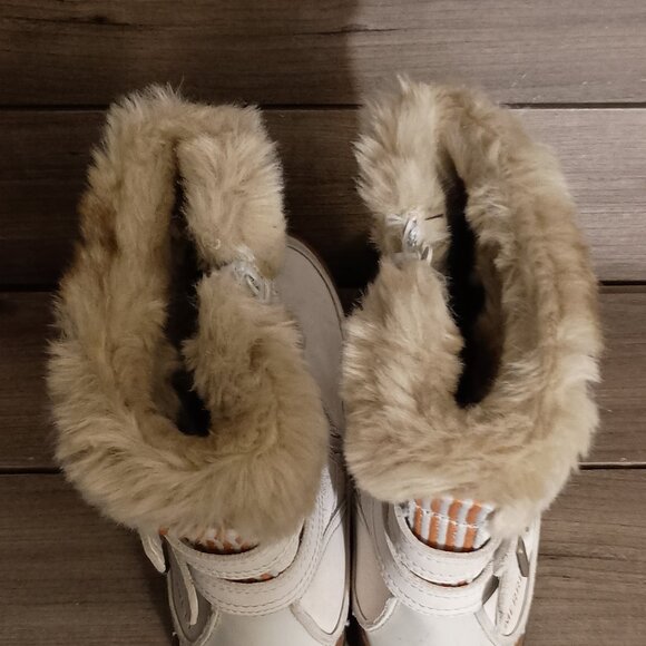 Merrell Decora Chant Women Snow Boots J48428 Size 8.5 White Faux Leather - Picture 13 of 16